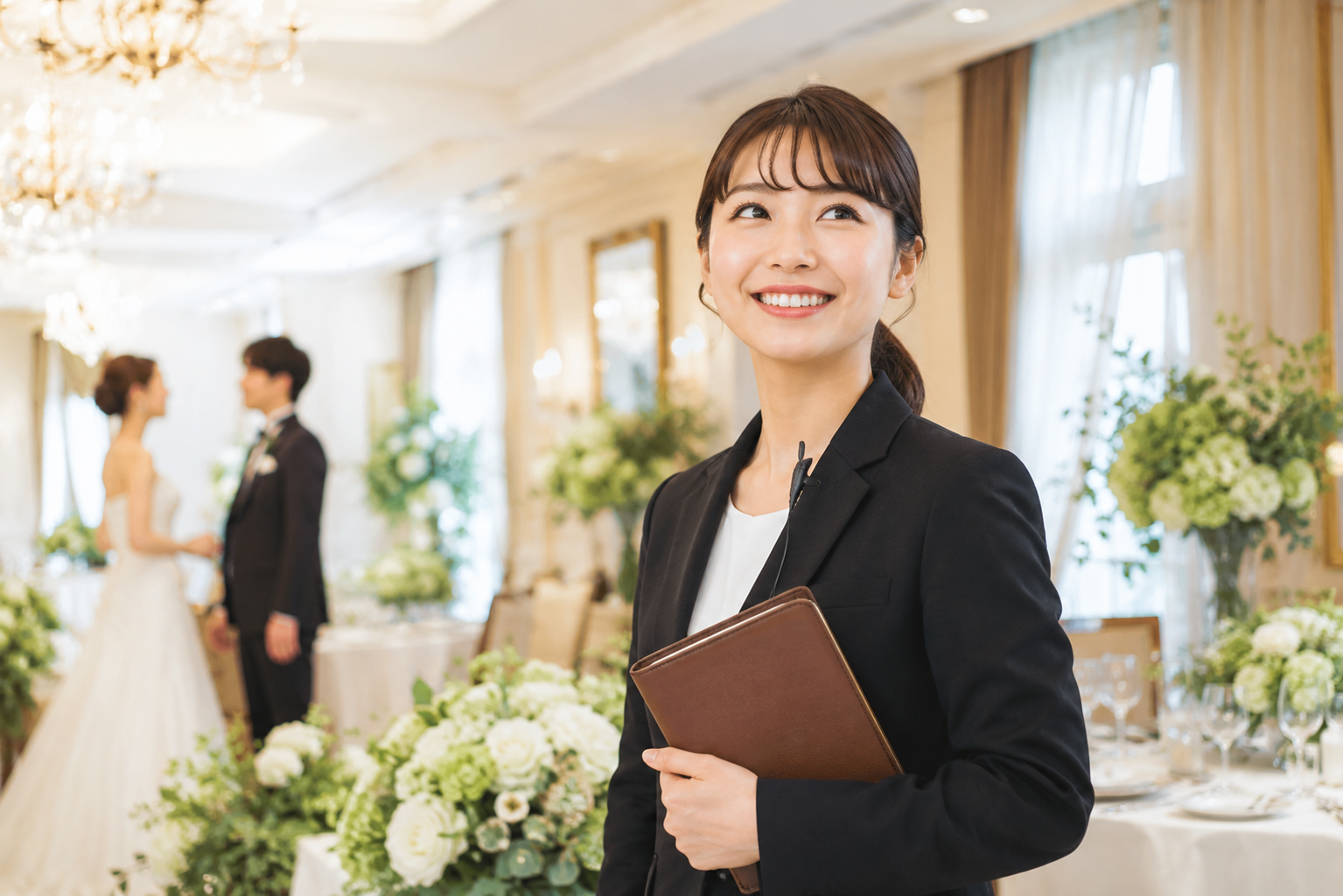ホテルの婚礼部門に向いている人